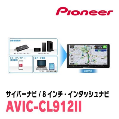 スペーシア(MK53S・H29/12〜R3/12)専用セット AVIC-CL912II+取付配線