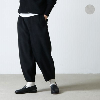 ALWEL (オルウェル) FLEESE PEG PANTS / フリースペグパンツ | LINE