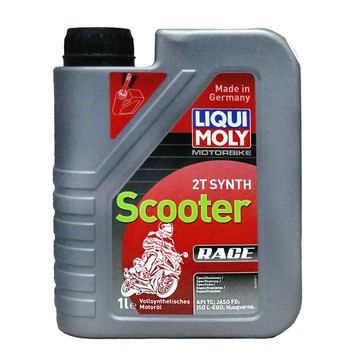 【易油網】LIQUI MOLY #1053 Motorbike 2T Scooter Race 全合成二行程機油 1L