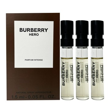 BURBERRY HERO 英雄神話極蘊香精(Parfum Intense) 1.5ml 針管 X3入組