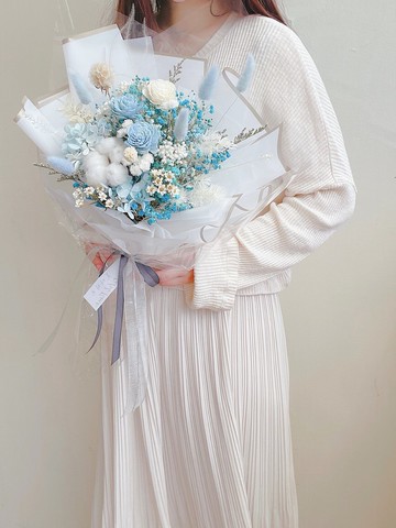 美好時光 | 滿天星乾燥花束、滿天星、捧花、花束