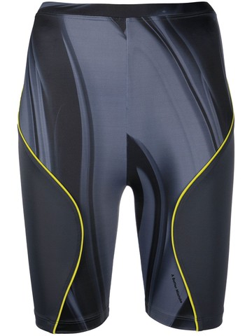 A BETTER MISTAKE - performance tech shorts - women - Polyester/Elastane - 0 - Grey