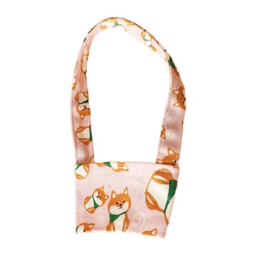 棉麻柴犬杯套 帆布材質  7個  1入