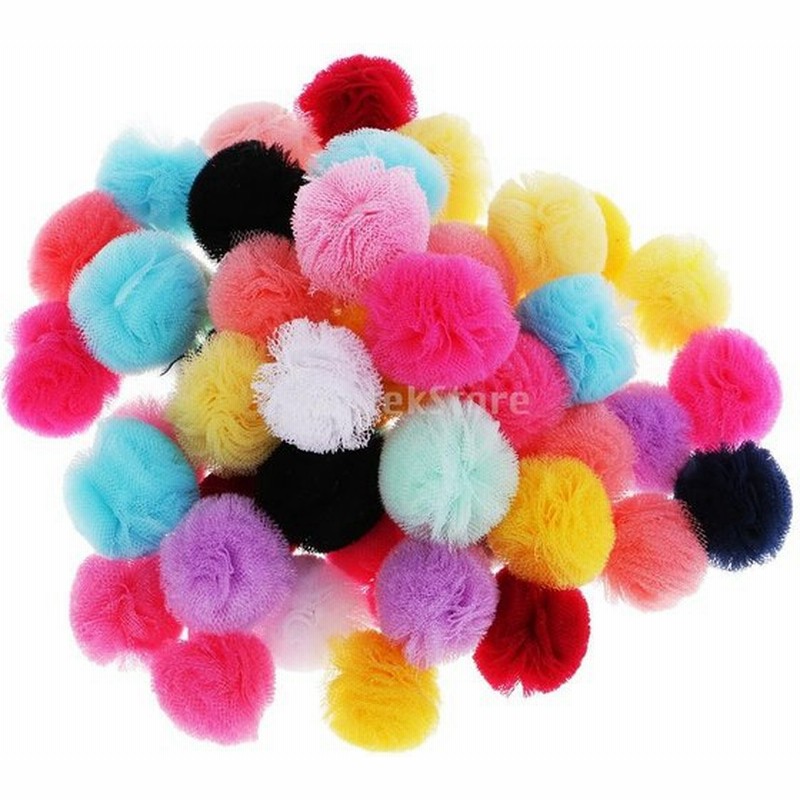 ジュエリー ポンポンボール メッシュ カード製作 アクセサリー 約50個入り 通販 Lineポイント最大0 5 Get Lineショッピング