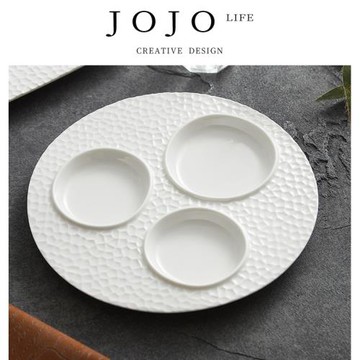 JOJO'S L. PD.emblem.點心盤陶瓷創意特色涼菜盤菜碟餐具 | 縣徽