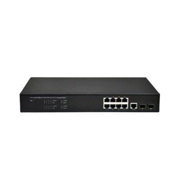昇銳 昌運監視器 HS-MSW802 8埠+2 PoE L2網管型供電交換器 交換機