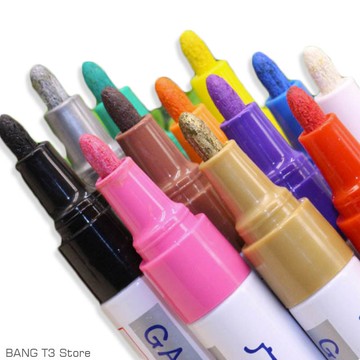 BANG 輪胎塗鴉 輪胎上色 DIY 多種色筆 彩繪 輪胎 汽車百貨 個性化 機車 汽車 輪胎補漆筆【STHM28】