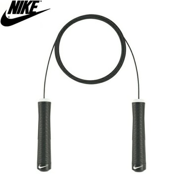 Nike耐吉 WEIGHTED ROPE黑色加重訓練跳繩 運動訓練受訓健體有氧健身(N1000751010NS/AC4197010)天蠍座生日禮物 男友禮物 女生禮物七夕交換禮物運動情侶禮物