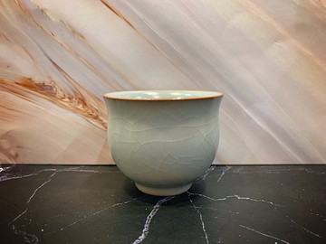 台灣汝窯大師林德豐 - 汝窯貴妃杯(現貨+預購)