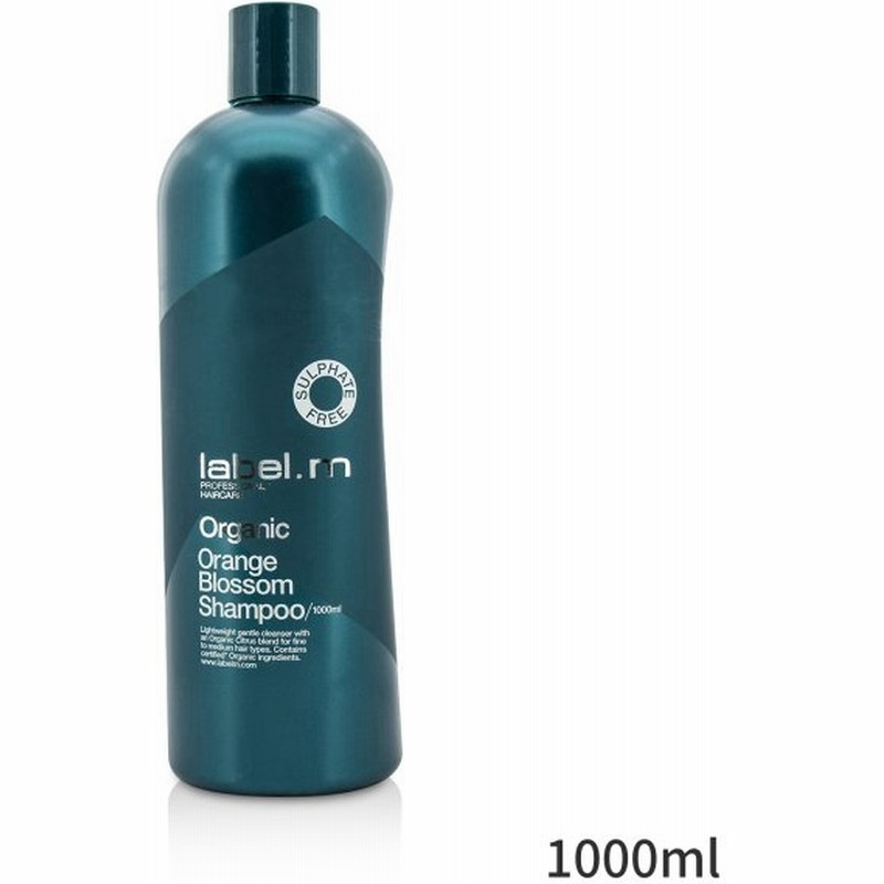 レーベルエム コンディショナー Label M オーガニック オレンジブロッサム シャンプー 細い髪に元気を与える軽い使い心地のシャンプー 1000ml 通販 Lineポイント最大0 5 Get Lineショッピング