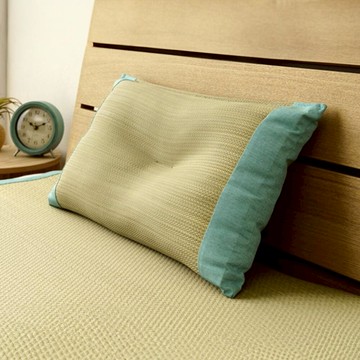 藺草枕頭Rhythm 30x50x8cm 枕頭Rhythm雲淡藍