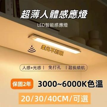 【台灣12H出貨 保固一年】超薄人體感應燈 衣櫃燈 櫥櫃燈 氛圍燈 小夜燈 走廊燈 櫥櫃燈 展示燈 床頭燈 櫥櫃燈