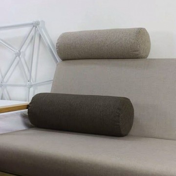 免運 可開發票 圓枕圓柱形抱枕睡覺夾腿沙發辦公室汽車腰靠枕瑜伽跨境