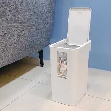 將將好收納 百福手提按壓垃圾桶-8L