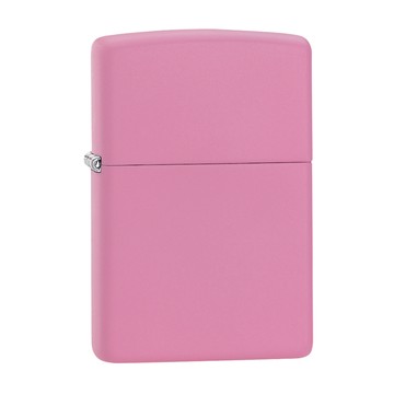 Zippo 【官方授權店】Classic Matte Pink 經典粉色啞漆防風打火機