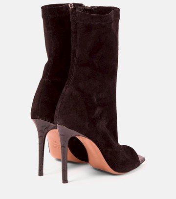Paris Texas Amanda suede ankle boots