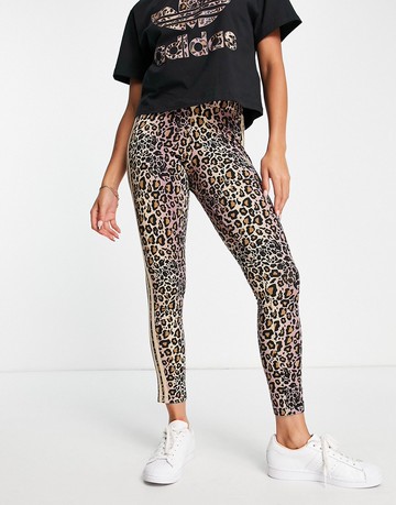 Adidas 2025 leopard leggings