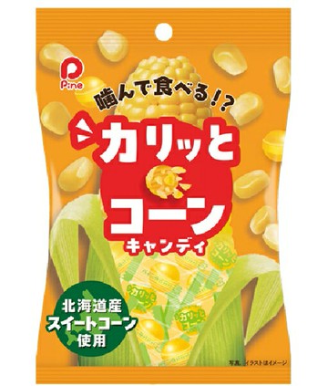 【江戶物語】PINE 派伊 玉米風味糖 70g 硬糖  焙煎玄米 咬碎吃 北海道甜玉米  派恩 日本進口 日本原裝
