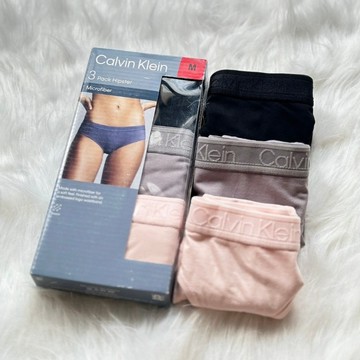 【other more 特選潮流】正品實拍CALVIN KLEIN正品公司貨Microfiber超細纖維女三角內褲三入組