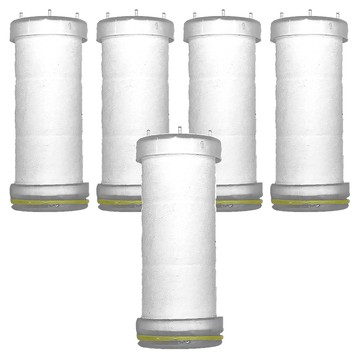 Reddot 紅點生活 雙效過濾芯 PP + 麥飯石  5個  5 x 2.2 x 2.2cm