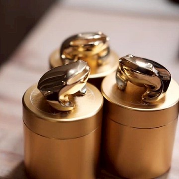 招財揪吉 五十 [白K金]