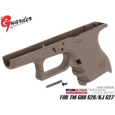 GLOCK-98(TAN) GUARDER ガーダー EURO VERSION オリジナルフレームマルイG26/KJ G27 GLK-98(TAN)  | LINEブランドカタログ