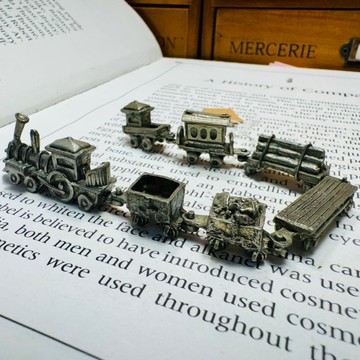 美國RAM錫製 連結火車組