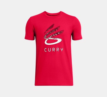 [UA]男童 Curry Logo短袖T-Shirt-優惠商品