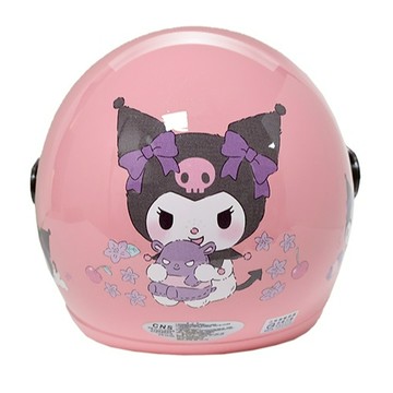 EVO 安全帽 CA-002 CA-003 蝴蝶結酷洛米 粉色 半罩 卡通圖案 兒童帽