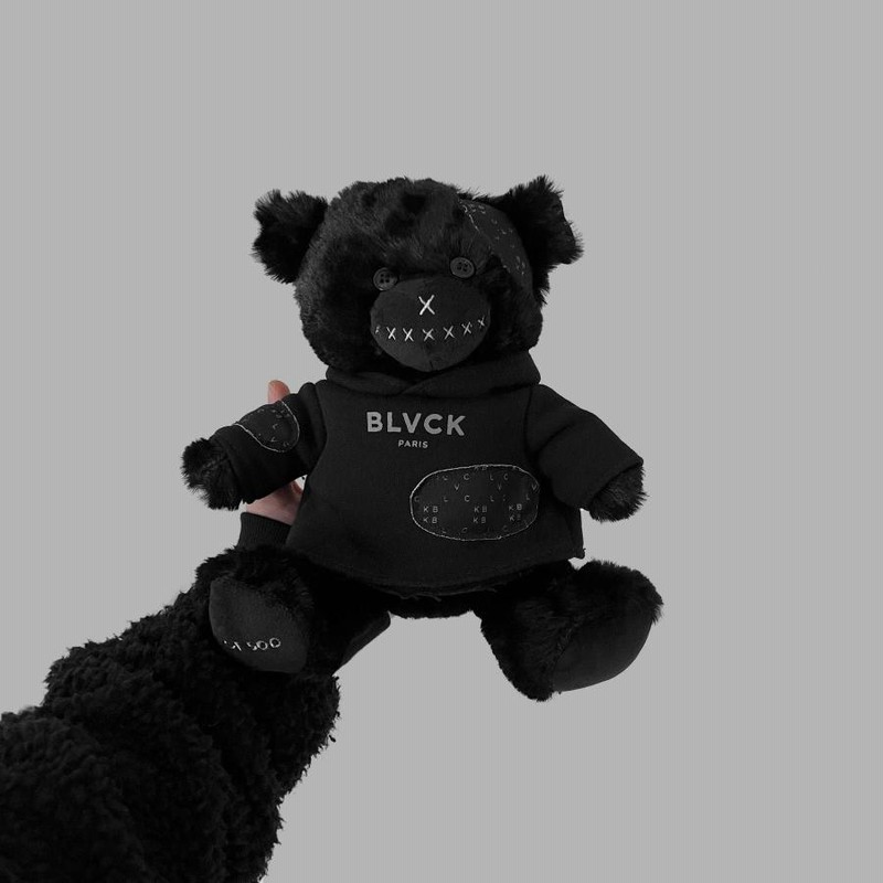 BLVCK PARIS ブラックパリス フード付きぬいぐるみ