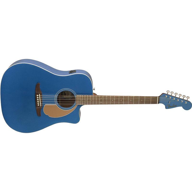 Fender エレアコ Redondo Player, Belmont Blue ソフトケース付属