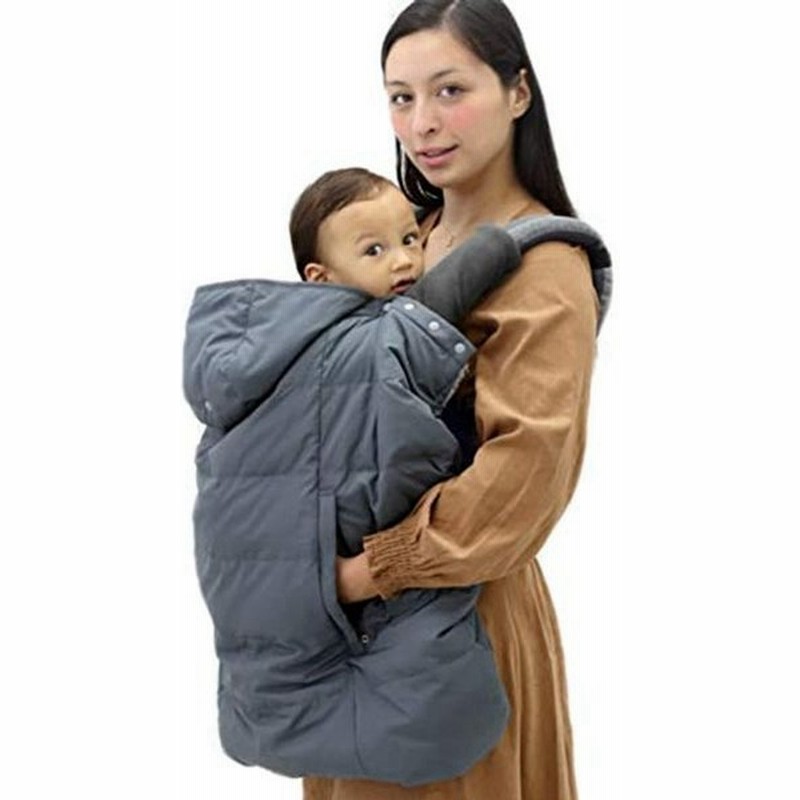 Sora ソラ 抱っこ紐ケープ 抱っこひも カバー チャコールグレー ベビーカー対応 ベビーカーケープ ベビーキャリアカバー 防寒カバー あ 通販 Lineポイント最大get Lineショッピング