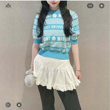 星野家日單 torowee 25新款 lb*mq 聯名合作款 圓領針織T恤上衣