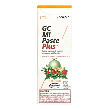 GC 而至 Tooth Mousse 而至牙齒乳膏 含氟 綜合水果  40g  1條