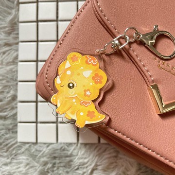 \ 限時优惠 / 可愛三角龍鑰匙圈 | TRICERATOPS KEYCHAIN 50x50mm