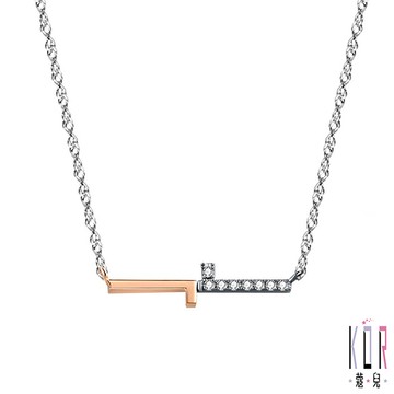 K’OR蔻兒 我的時尚鑽石/鉑金項鍊