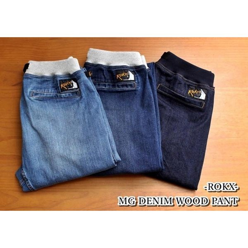 Rokx ロックス MG DENIM WOOD PANT エムジー デニム ウッドパンツ