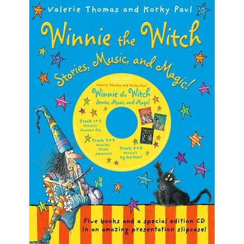 Winnie the Witch: Stories  Music  and Magic! with audio CD (Winnie the Witch Box Set)