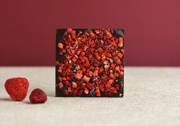 義美生機 水果巧克力片(72%黑巧)500g(50g*10入/盒)