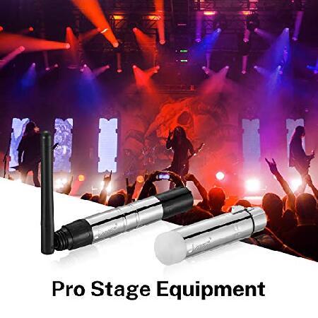 Donner DMX512 Wireless Controller Dfi DJ 2.4G Wireless DMX Receivers with Light Dome ＆ Transmitter LED Lighting Control for LED Stage Disco Party