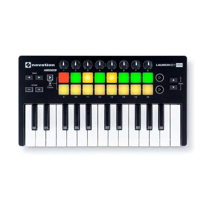 NOVATION ノベーション MIDIキーボード コントローラー 25鍵ミニ鍵盤 LAUNCHKEY MINI MKII 国内正規品