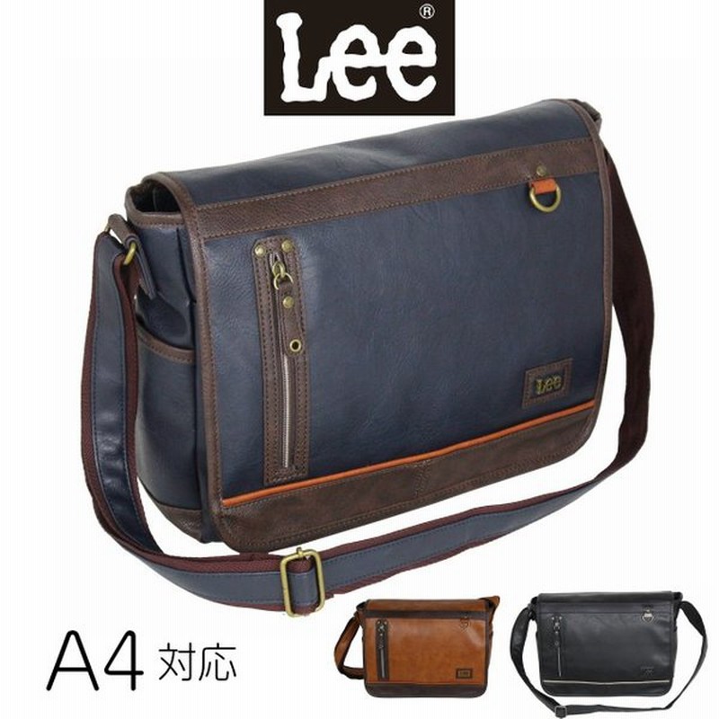 ショルダーバッグ 大きめ 斜めがけ 斜めがけ メンズ バッグ 斜め掛け 大人 革 旅行 学生 Lee リー Infinity かぶせショルダーバック 3 3104 通販 Lineポイント最大0 5 Get Lineショッピング