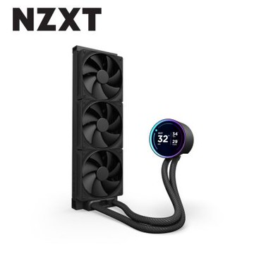 NZXT Kraken Elite 360 一體式水冷(冷熱分艙/LCD螢幕/CPU散熱器/AIO)
