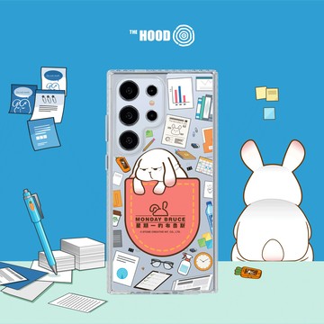 星期一的布魯斯 忙碌辦公室 Galaxy S25/S24/S23 Fold/Flip 6磁吸氣墊防摔保護/鏡面手機殻