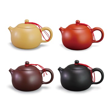 【台灣製造】中西施壺 220ml SGS檢驗合格 日本食安標準 鶯歌陶藝 茶具 茶壺 朱泥 紫砂 段泥 泡茶壺  茶杯