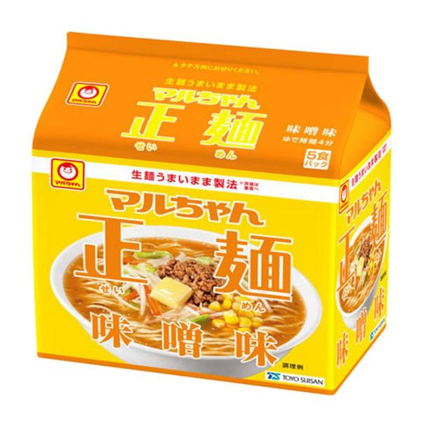 ☆まとめ買い☆ マルちゃん正麺味噌 ５Ｐ ×6個