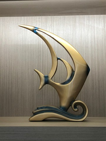 招財乘風破浪裝飾擺件家居創意客廳電視柜辦公室桌擺設酒柜裝飾品