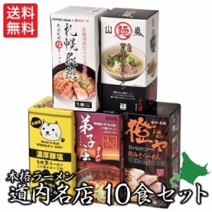 さがみ屋 北海道 名店 10食 産地直送 送料無料 ギフト ラーメン 北海道グルメ セット ラーメン ご当地 札幌 有名店 人気 内祝い お返し