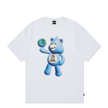 LMC 3D BEAR TEE WHITE