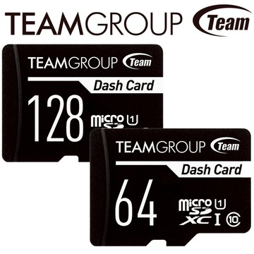 【Team 十銓 】128GB 64GB Dash microSDXC TF U3 V30行車記錄器專用 記憶卡